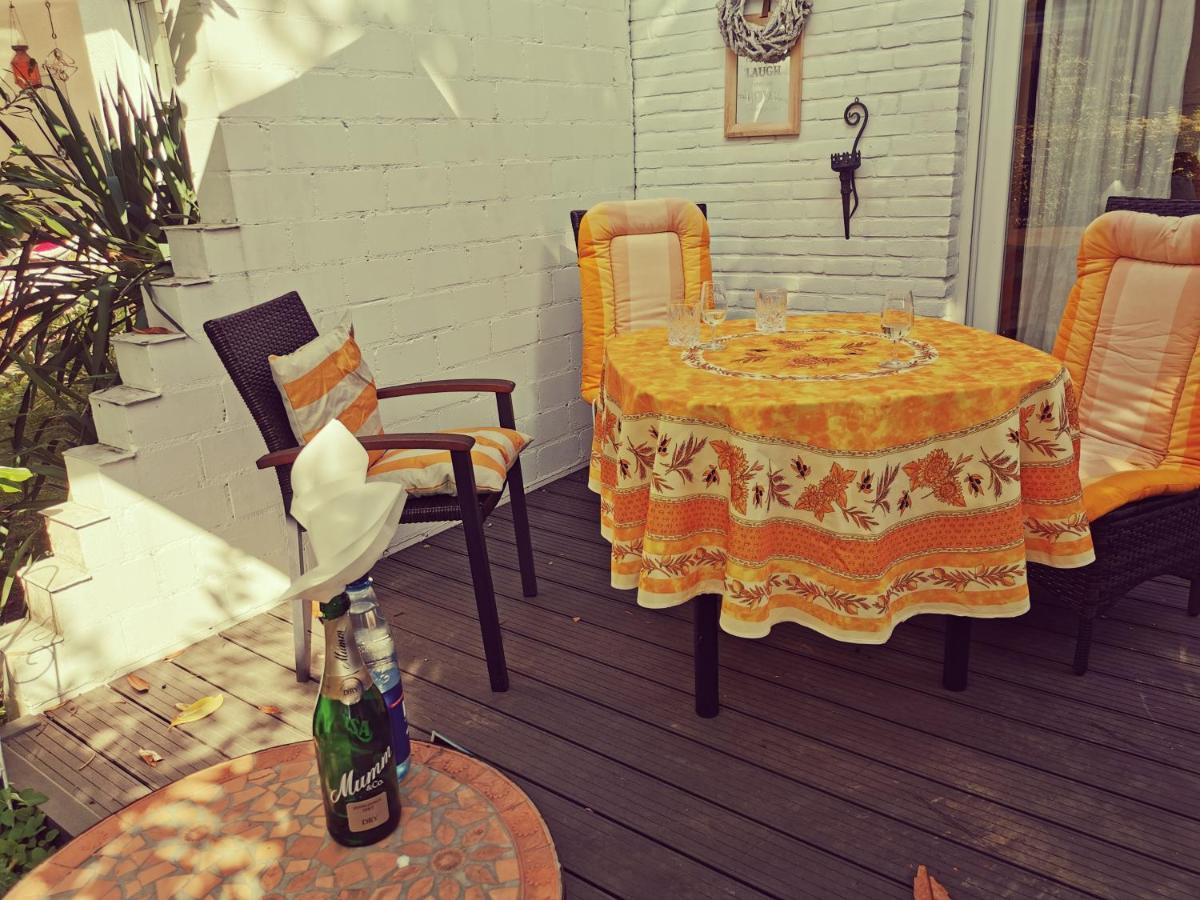 "Maison Blanche" - Das Gemuetliche Garten-Apartment Zwischen Koeln Und Duesseldorf グレーヴェンブロイヒ エクステリア 写真